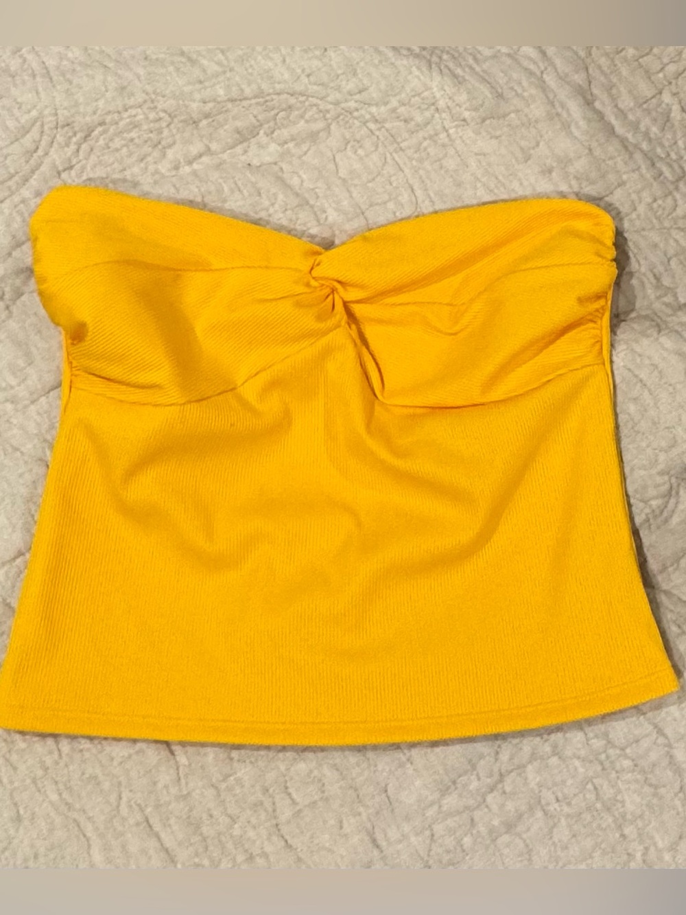 Express Tube Top with front Ruching